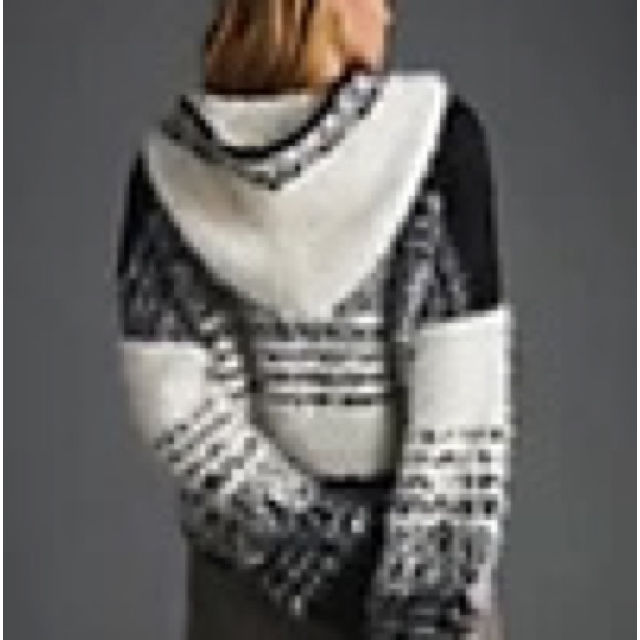 Anthropologie Pilcro Eyelash Hooded Sweater - Picture 2 of 5